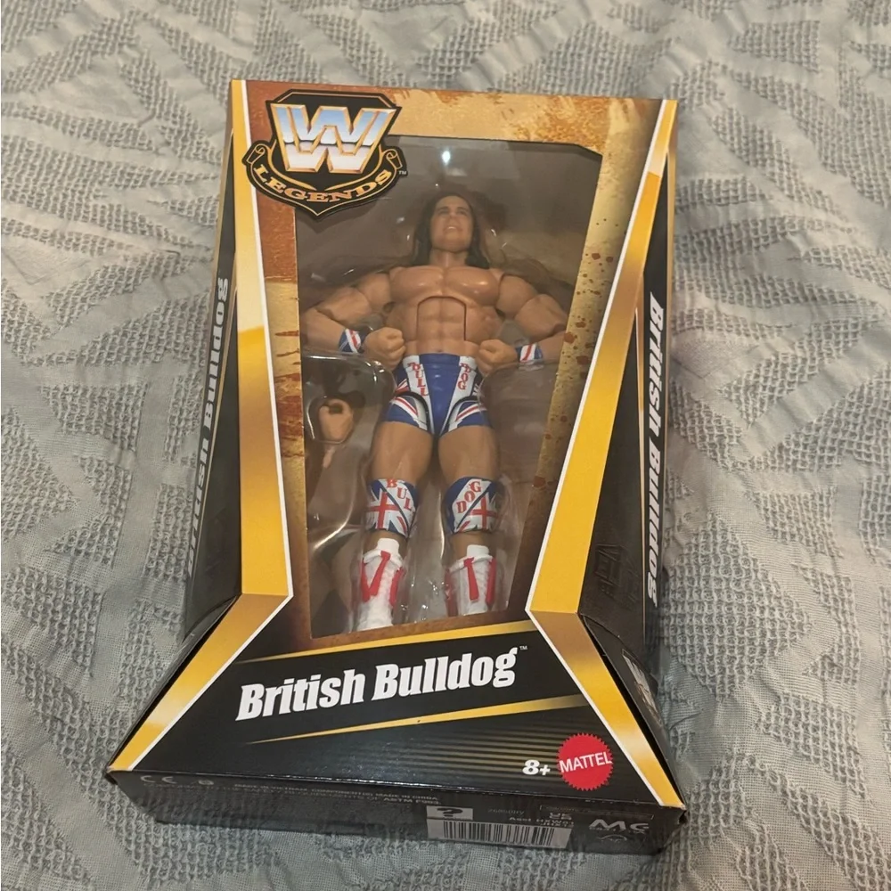 British Bulldog WWE Elite Collection Legends Series 29 Action Figure New in Box - Picture 1 of 5